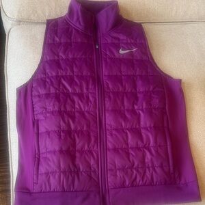 Nike Magenta Quilted Vest